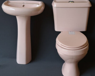 Virony Close Couple Toilet Pink